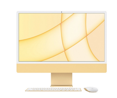 Apple iMac 24 M1 8/256GB 8GPU Yellow 2021 (Z12S000N7) Z12S000N7 фото