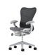 Офісне крісло Herman Miller Mirra 2 Chair - Fully Loaded - White frame Grey back/seat