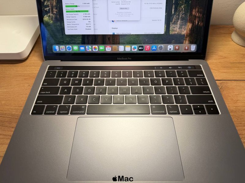 Apple MacBook PRO 13 2019 Intel i5 16GB 512GB Space Gray M2483 фото