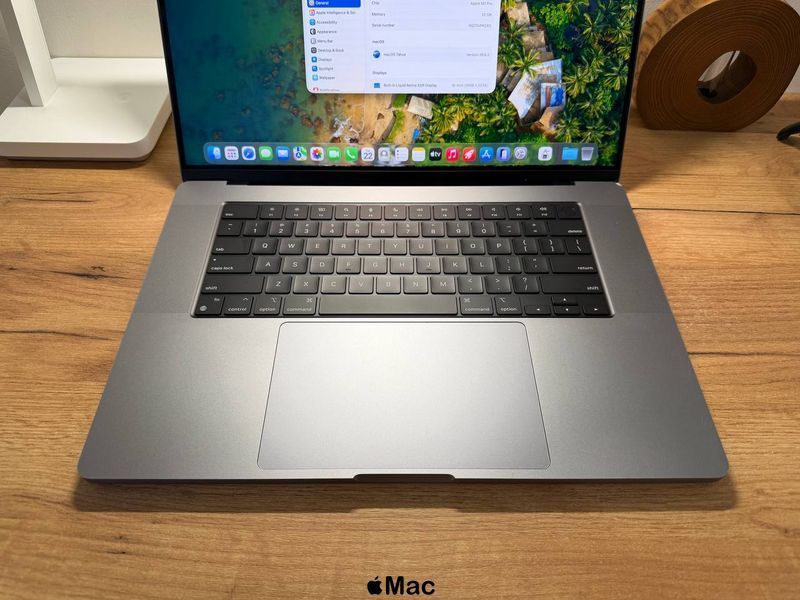 Apple MacBook Pro 16 2021 M1 Pro 32Gb RAM 1TB SSD Space Gray M2786 фото