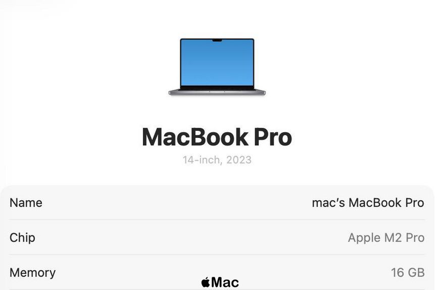 Apple MacBook Pro 14 2021 M2 Pro 16Gb 512Gb Space Gray M2534 фото