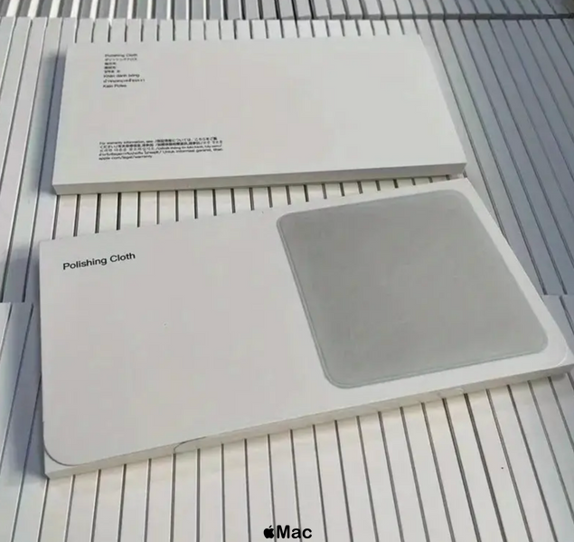 Серветка чищення екрану Infinity Polishing Cloth для Apple MM6F3 Сірий  MM6F3 фото