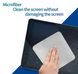 Серветка чищення екрану Infinity Polishing Cloth для Apple MM6F3 Сірий  MM6F3 фото 2