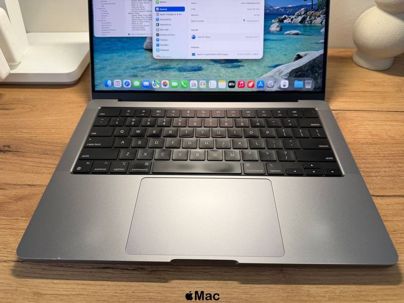 Apple MacBook Pro 14 2021 M1 Pro 16Gb 512Gb Space Gray M2528 фото