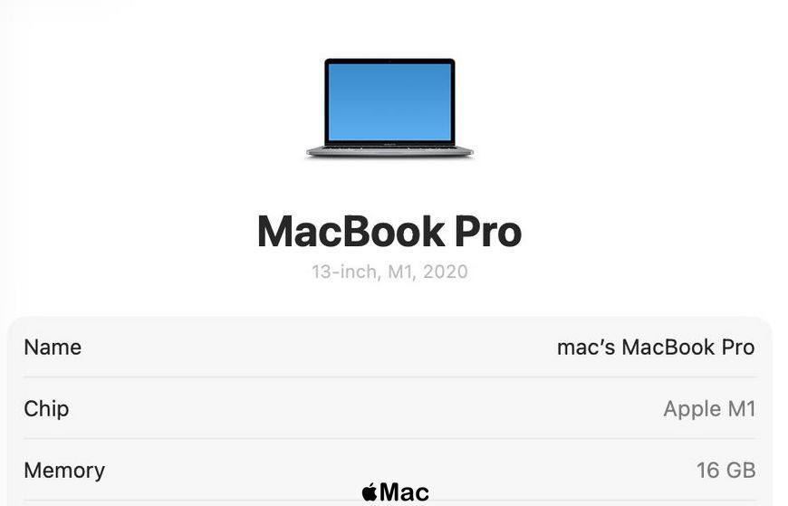 Apple MacBook Pro 2020 M1 16Gb 512Gb Space Gray M2492 фото