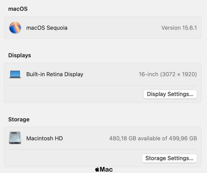 Apple MacBook Pro 16 2019 8-Core i9-9880H 32Gb 512Gb Radeon 5300M 4Gb Space Gray M1827 фото
