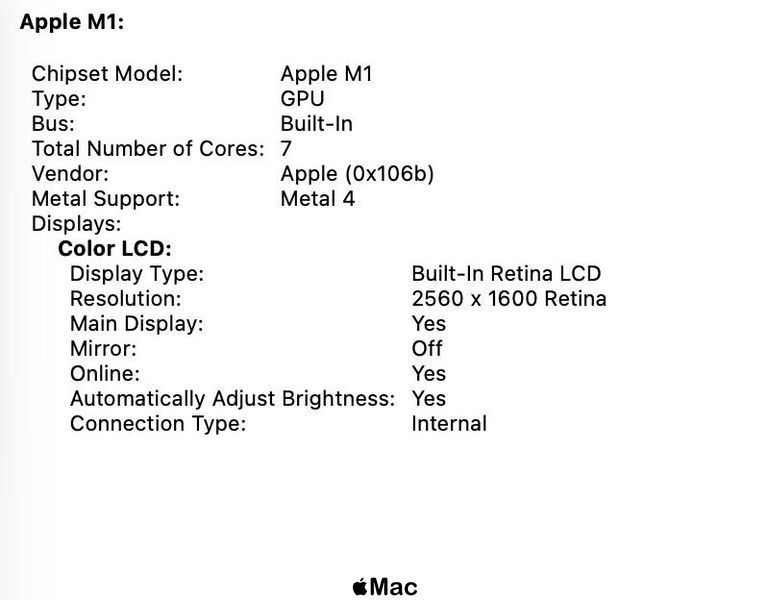 Apple MacBook Air 2020 M1 16Gb 265Gb Space Gray M2328 фото