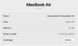 Apple MacBook Air 2020 M1 16/256Gb Space Gray M964 фото 8