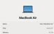 Apple MacBook Air 2020 M1 16Gb 256Gb Space Gray M1950 фото 7