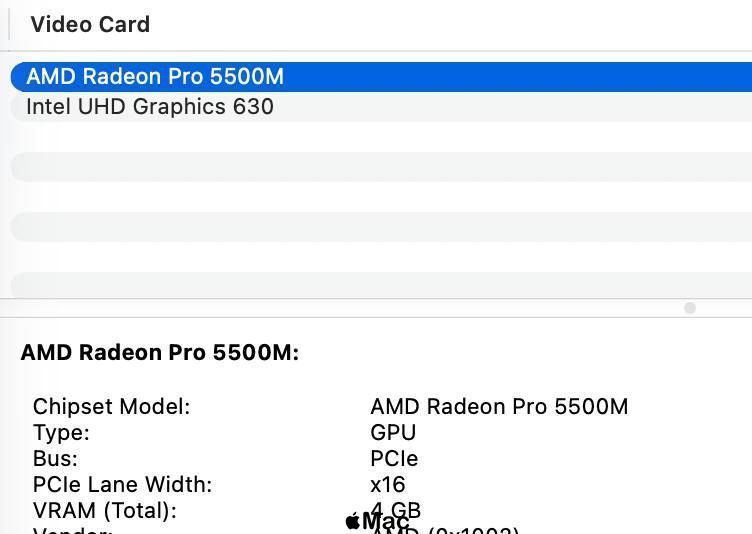 Apple MacBook Pro 16 2019 intel i9 32GB 1Tb Radeon 5500M 4Gb Space Gray M1906 фото