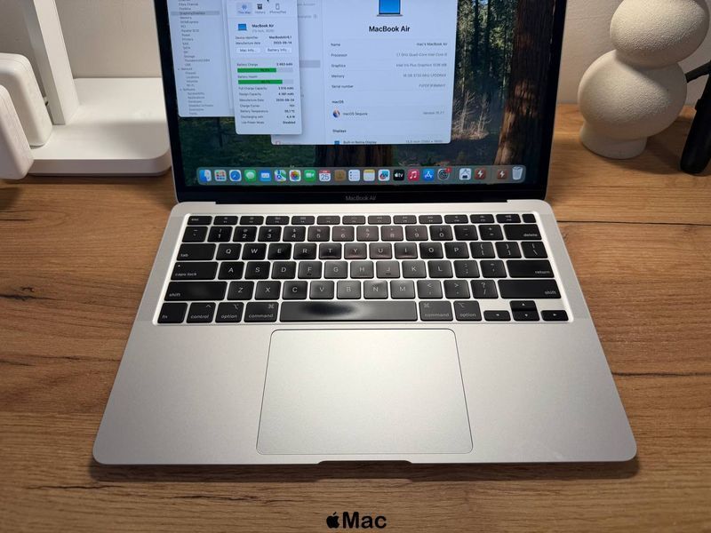Apple MacBook Air 13 2020 A2179 Intel i5 16GB 256GB Silver M2591 фото