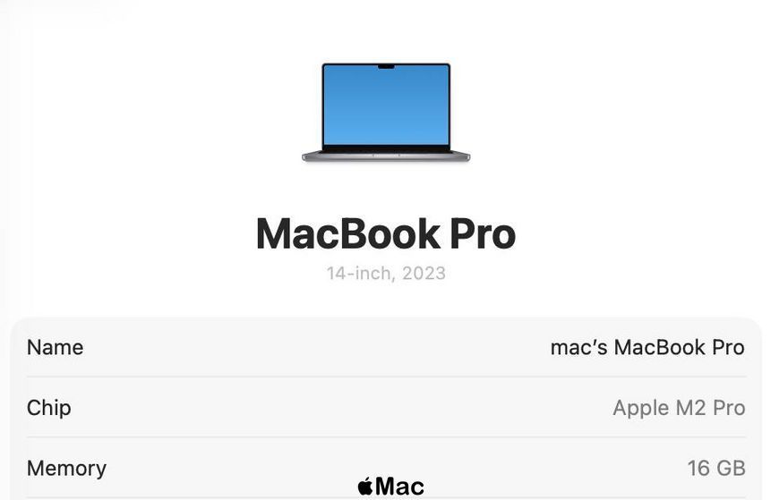 Apple MacBook Pro 14 2021 M2 Pro 16Gb 512Gb Space Gray M2464 фото