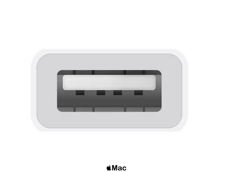 Адаптер APPLE USB-C to USB-A (MJ1M2) M453 фото