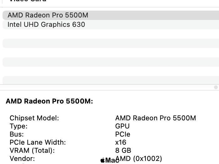 MacBook Pro 16 2019 8-Core i9-9980HK 32Gb 1000Gb Radeon 5500M 8Gb Space Gray M1447 фото