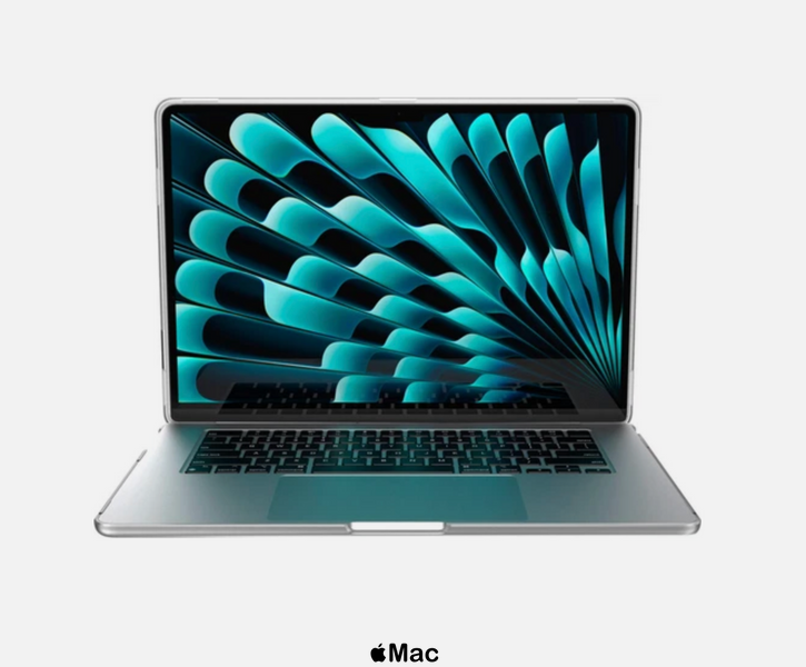 Прозова накладка Speck - Smartshell Case for Macbook Air 13" M2/M3/M4 (2023-2025) - Clear M54 фото