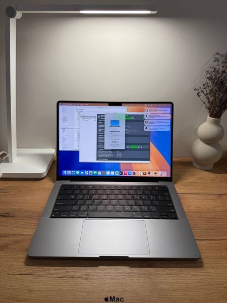 Apple MacBook Pro 14 2021 M1 Pro 16Gb 512Gb Space Gray M1843 фото