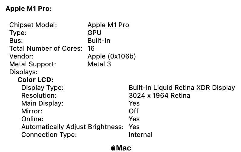 Apple MacBook Pro 14 2021 10/16-Core M1 Pro 32Gb 1000Gb Space Gray M1742 фото
