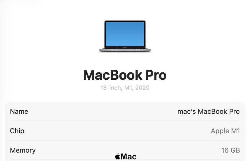Apple MacBook Pro 2020 M1 16Gb 512Gb Space Gray M2504 фото