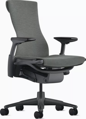Офісне крісло Herman Miller Embody Chair - Gray Fabric Embody Gray фото
