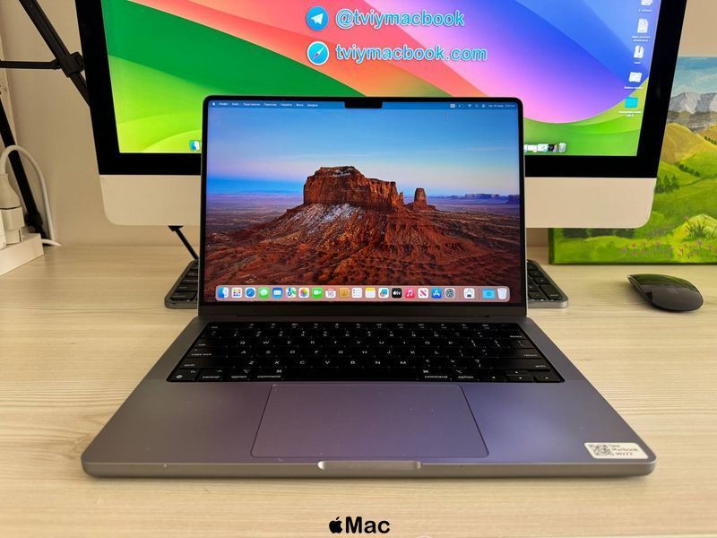 Apple MacBook Pro 14 2021 M1 Pro 16/512Gb Space Gray M977 фото