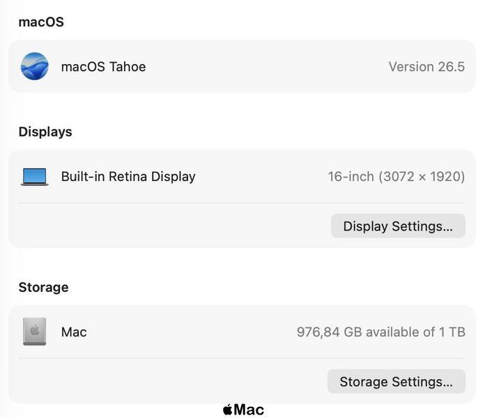 Apple MacBook Pro 16 2019 intel i9-9980HK 32Gb 1TB SSD Radeon 5500M 8Gb Space Gray M2608 фото