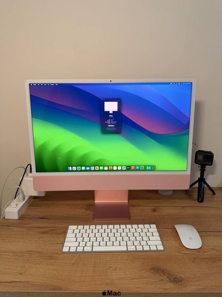 Apple iMac 24&rsquo; 2021 M1 8CPU / 7GPU 8GB RAM 256GB SSD Pink M2701 фото