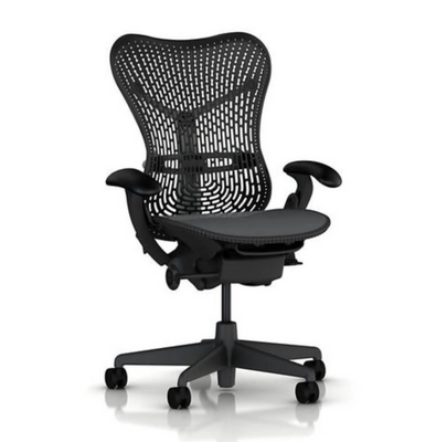 Офісне крісло Herman miller Mirra Chair - Tri-Flex -Black Mirra Chair фото