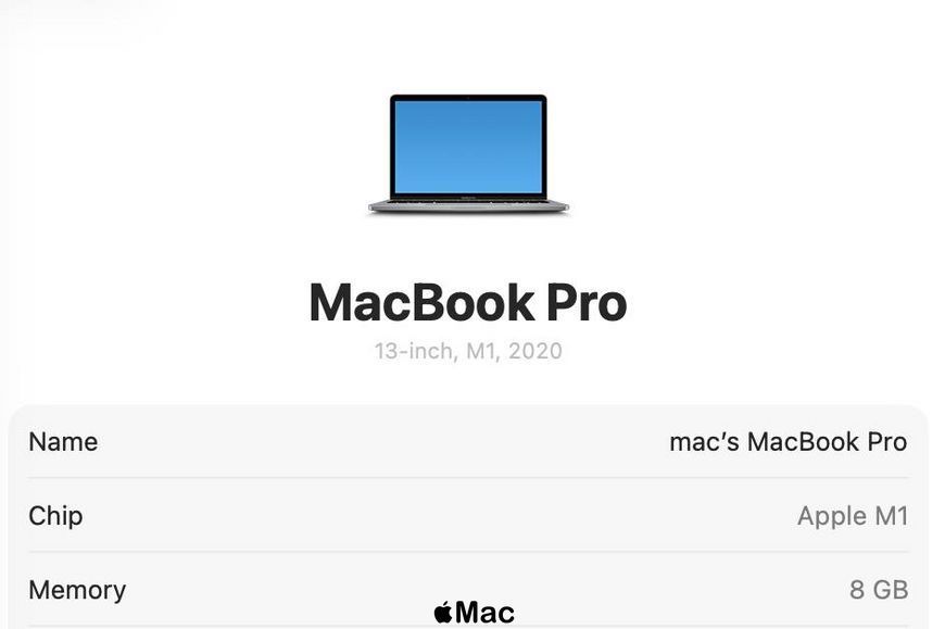 Apple MacBook Pro 2020 M1 8Gb 512Gb Space Gray M2505 фото