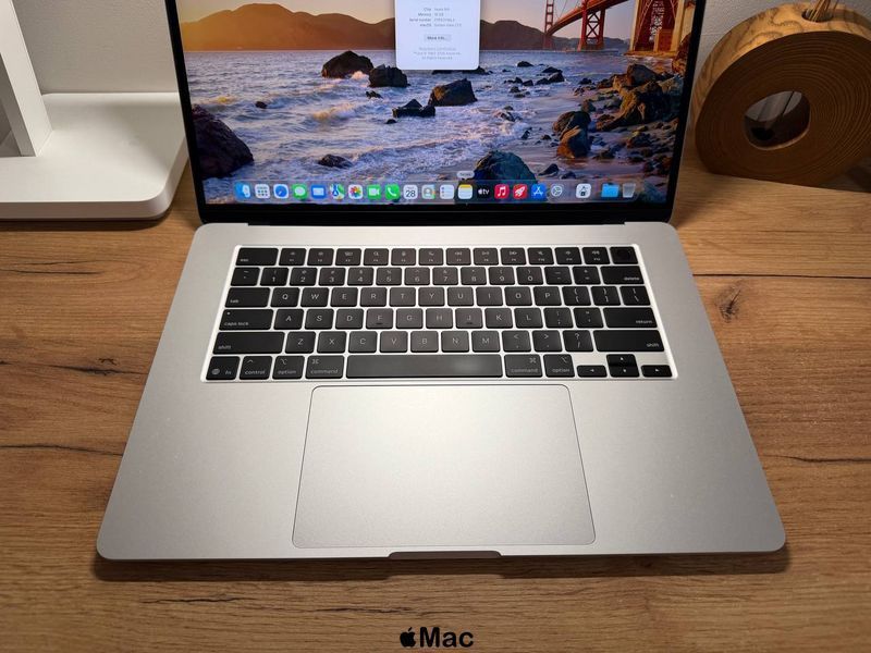 Apple MacBook Air A3241 2025 15" M4 16GB RAM 512GB SSD Silver M2855 фото