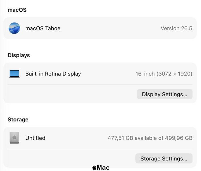 Apple MacBook Pro 16 2019 intel i7 16Gb 512Gb Radeon 5300M 4Gb Space Gray M2570 фото