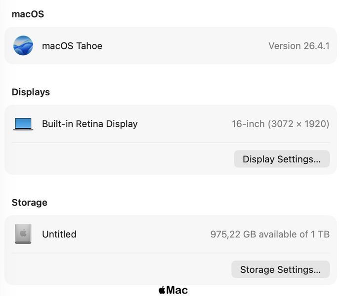 Apple MacBook Pro 16 2019 intel i9-9980HK 32Gb 1TB SSD Radeon 5500M 4Gb Space Gray M2460 фото